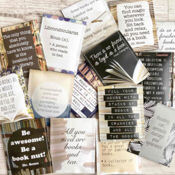 Book Lovers Tea - 50 Loose Unboxed Tea Envelopes