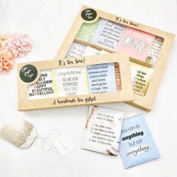 New Mum Gift Set: Handcrafted Tea Gift for New Mums and Mums-to-Be, Perfect for Baby Showers