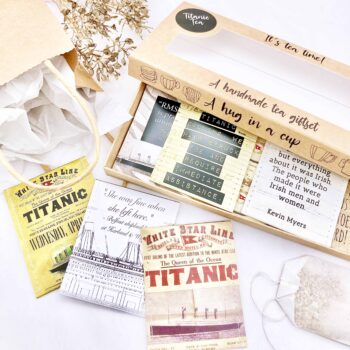 Titanic Gift: Handcrafted Tea Gift Set for History Fans and Titanic Enthusiasts