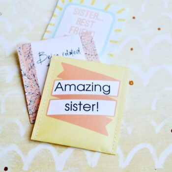 Sister Gift: Handcrafted Tea Gift Set for the Best Sisters