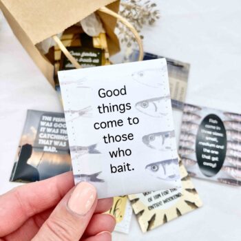 Fishing Gifts: Handcrafted Tea Gift Set for Anglers - Gift for Fishermen and Fishing Lovers