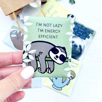 Sloth Gifts: Handcrafted Cute Sloth Tea Gift for Sloth Lovers