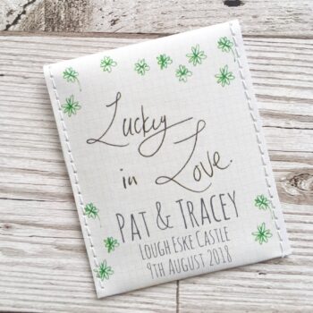 Shamrock Seed Wedding Favours