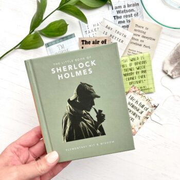 Sherlock Holmes Book Gifts: Handcrafted Tea and Book Gift Set for Sherlock Holmes Fans