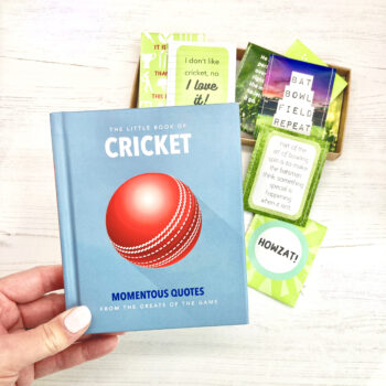 Cricket Gift Set: Handcrafted Cricket Tea and Book Gift Set - the Perfect Gift for Cricket Lovers