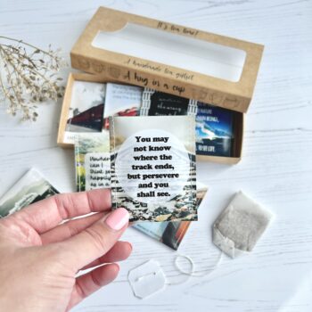 Train Gifts: Handcrafted Tea Gift Set for Train Lovers, Trainspotters and Steam Enthusiasts